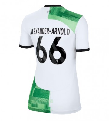 Liverpool Alexander-Arnold #66 Koszulka Wyjazdowych Kobiety 2023-24 Krótki Rękaw